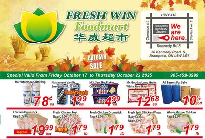 Fresh Win Foodmart Flyer October 17 to 23