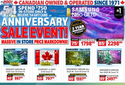 2001 Audio Video Flyer October 17 to 23 2001 Audio Video Flyer October 17 to 23