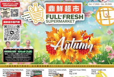 Full Fresh Supermarket Flyer October 17 to 23