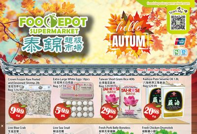 Food Depot Supermarket Flyer October 17 to 23 Food Depot Supermarket Flyer October 17 to 23
