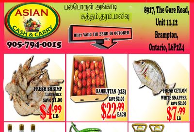 Asian Cash & Carry Flyer October 17 to 23 Asian Cash & Carry Flyer October 17 to 23