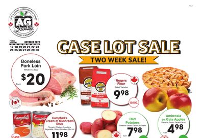 AG Foods Flyer October 17 to 30