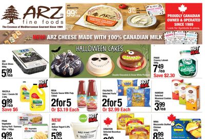 Arz Fine Foods Flyer October 17 to 23