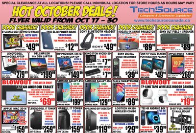 TechSource Flyer October 17 to 30 TechSource Flyer October 17 to 30
