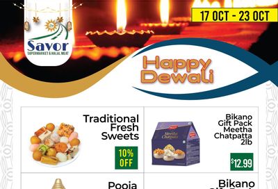 Savor Supermarket Flyer October 17 to 23 Savor Supermarket Flyer October 17 to 23