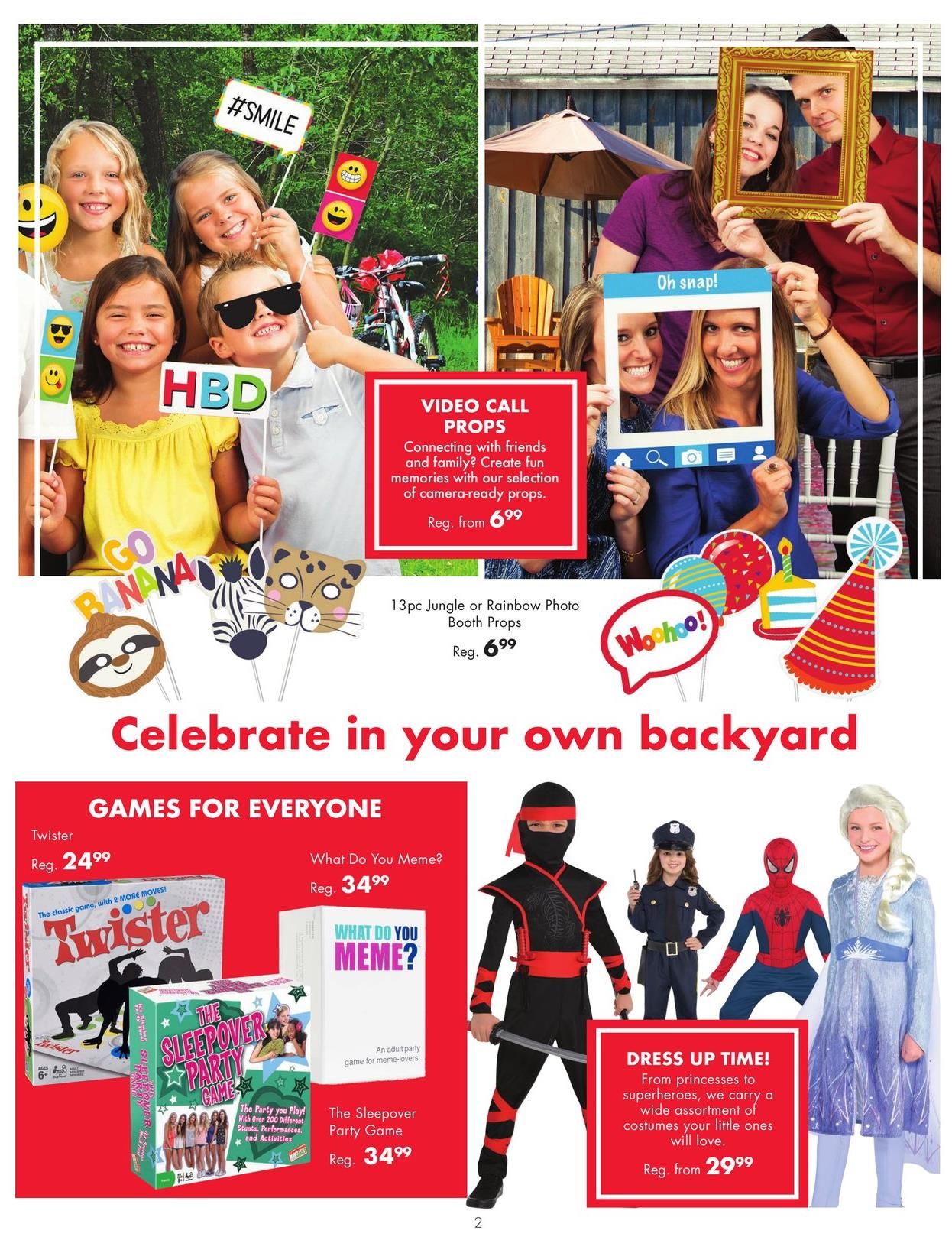Party City Flyer June 19 to July 2