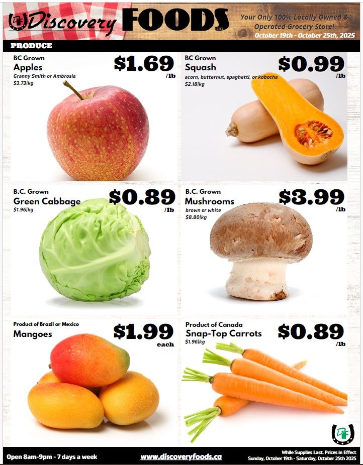 Discovery Foods Flyer October 19 to 25