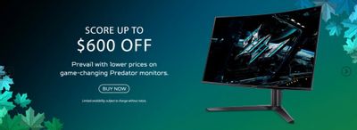 Acer Canada: Save up to $400 on Aspire Laptops + More