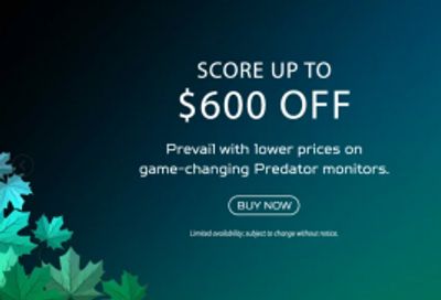 Acer Canada: Save up to $400 on Aspire Laptops + More