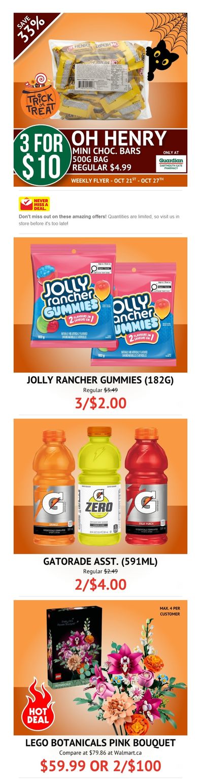 Guardian (Dartmouth Gate) Flyer October 21 to 27