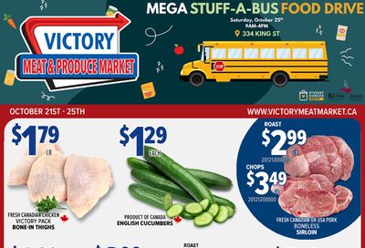 Victory Meat Market Flyer October 21 to 25