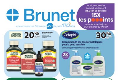 Brunet Flyer October 23 to November 5 Brunet Flyer October 23 to November 5