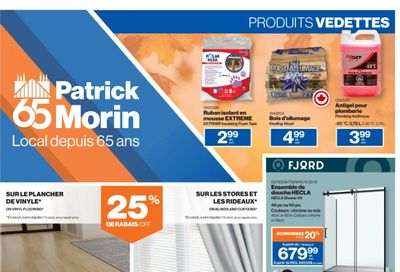 Patrick Morin Flyer October 23 to 29