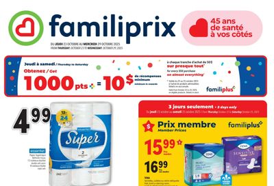 Familiprix Flyer October 23 to 29