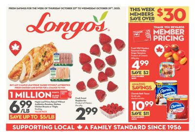 Longo's Flyer October 23 to 29 Longo's Flyer October 23 to 29