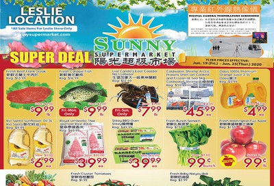 Sunny Supermarket (Leslie) Flyer June 19 to 25