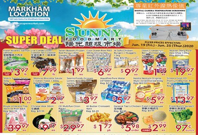 Sunny Foodmart (Markham) Flyer June 19 to 25