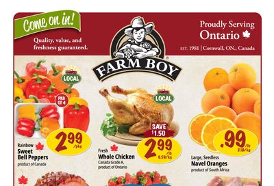 Farm Boy Flyer October 23 to 29 Farm Boy Flyer October 23 to 29