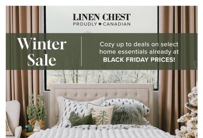Linen Chest Flyer October 22 to November 11 Linen Chest Flyer October 22 to November 11
