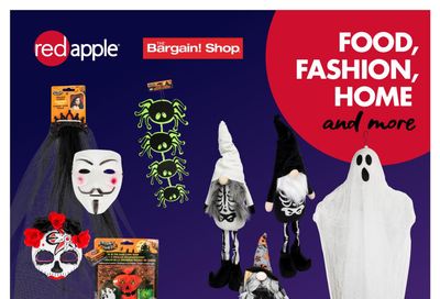 The Bargain Shop & Red Apple Stores Flyer October 23 to 31 The Bargain Shop & Red Apple Stores Flyer October 23 to 31