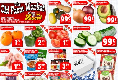 The Old Farm Market (Courtenay) Flyer October 23 to 29