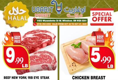 Ugarit Market Flyer October 22 to 27 Ugarit Market Flyer October 22 to 27