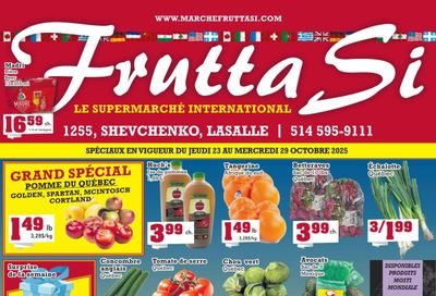 Frutta Si Flyer October 23 to 29