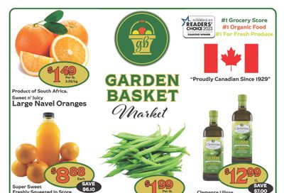 The Garden Basket Flyer October 23 to 29