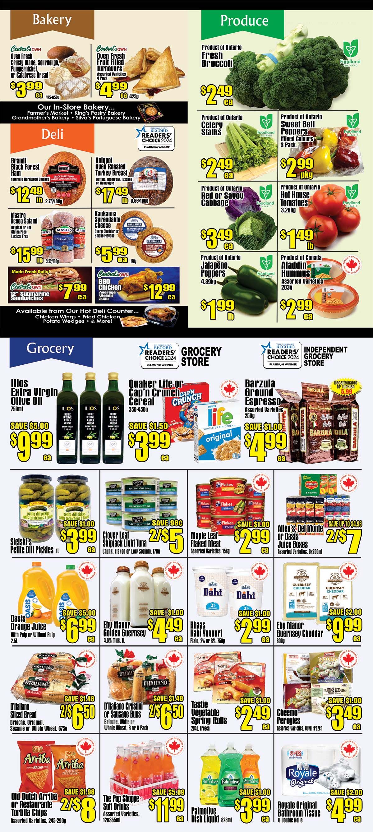 Central Fresh Market Flyer October 23 to 30