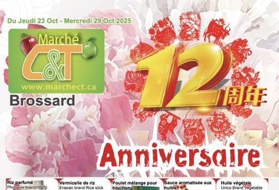Marche C&T (Brossard) Flyer October 23 to 29