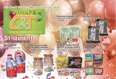Marche C&T (St. Laurent) Flyer October 23 to 29