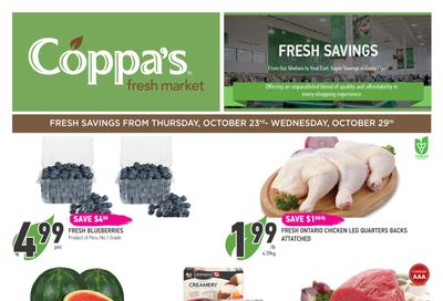 Coppa's Fresh Market Flyer October 23 to 29