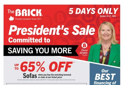 The Brick Flyer October 23 to 27