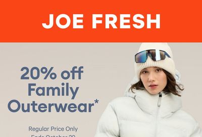 Joe Fresh Flyer October 23 to 29
