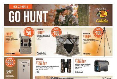 Cabela's Flyer October 23 to November 5