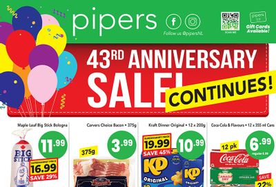 Pipers Superstore Flyer October 23 to 29