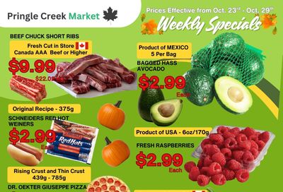 Pringle Creek Market Flyer October 23 to 29
