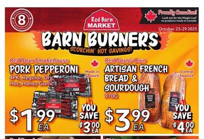 Red Barn Market Flyer October 23 to 29