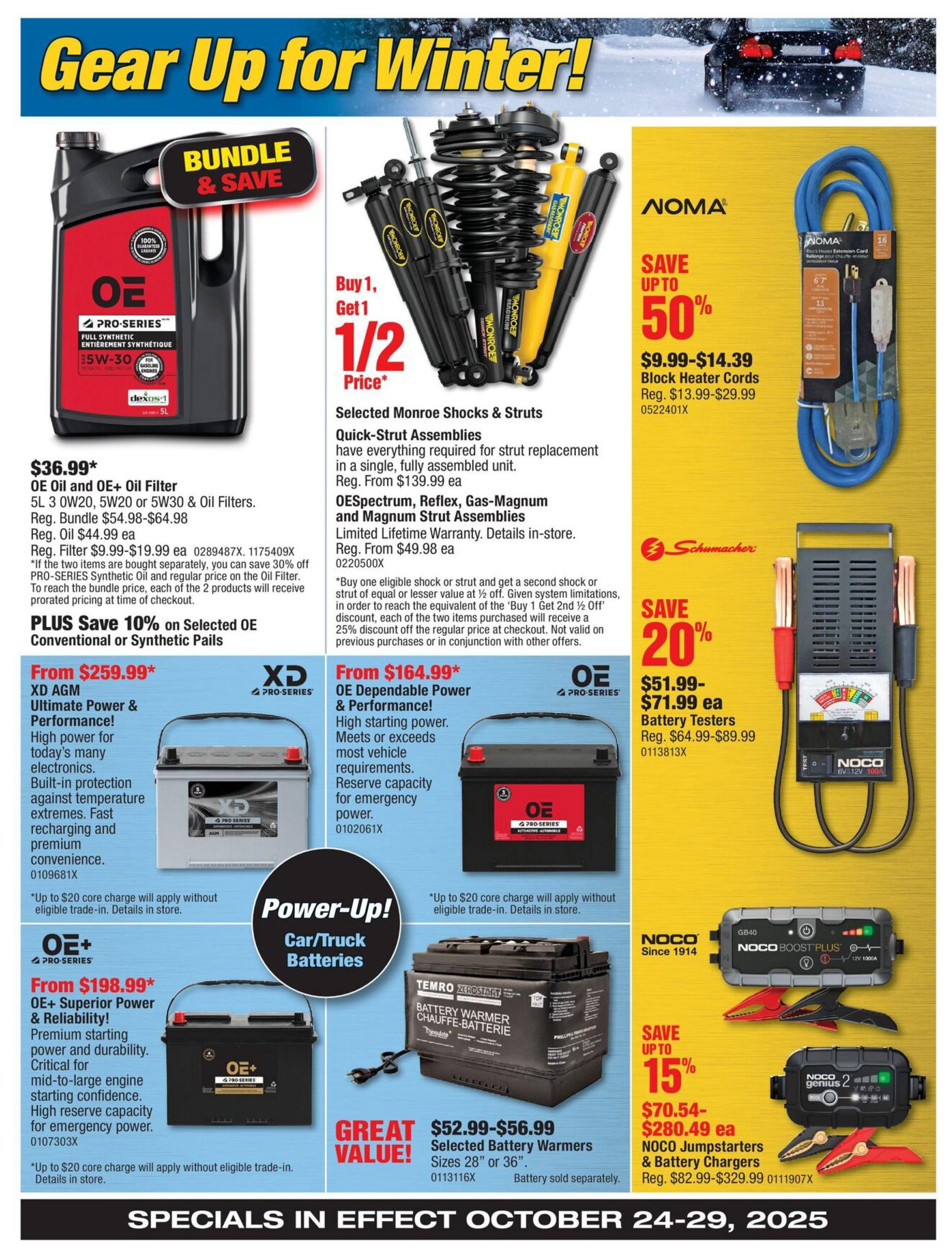 PartSource Flyer October 24 to 29