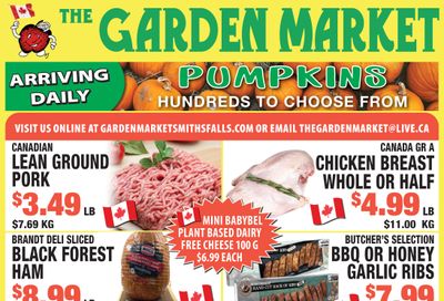 The Garden Market Flyer October 24 to 30 The Garden Market Flyer October 24 to 30