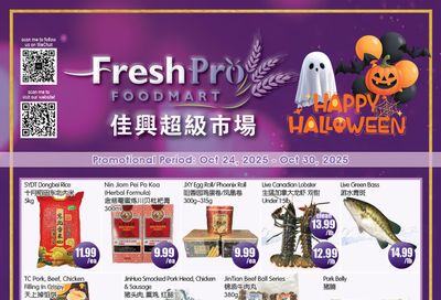 FreshPro Foodmart (Richmond Hill) Flyer October 24 to 30 FreshPro Foodmart (Richmond Hill) Flyer October 24 to 30