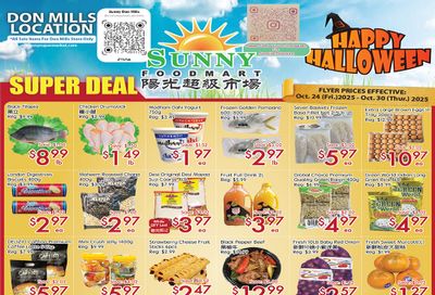 Sunny Foodmart (Don Mills) Flyer October 24 to 30