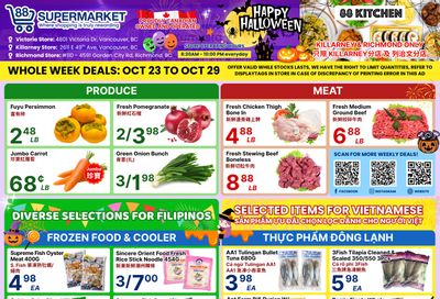 88 Supermarket Flyer October 23 to 29 88 Supermarket Flyer October 23 to 29