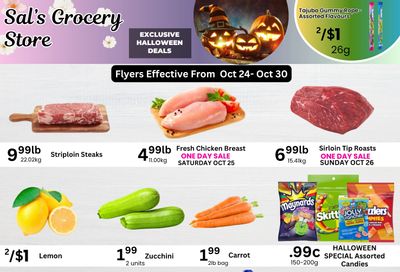 Sal's Grocery Flyer October 24 to 30