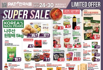 PAT Mart Flyer October 24 to 30