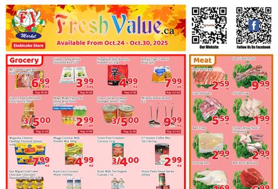 Fresh Value (Etobicoke) Flyer October 24 to 30