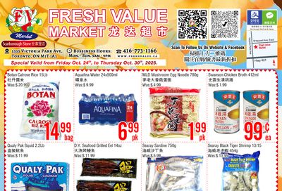 Fresh Value (Scarborough) Flyer October 24 to 30