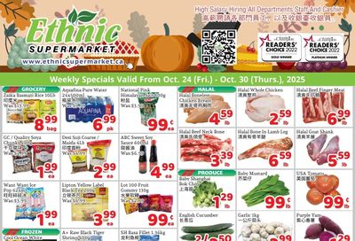 Ethnic Supermarket (Milton) Flyer October 24 to 30