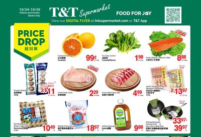 T&T Supermarket (Ottawa & Kanata) Flyer October 24 to 30