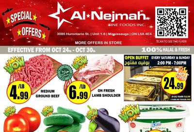 Alnejmah Fine Foods Inc. Flyer October 24 to 30 Alnejmah Fine Foods Inc. Flyer October 24 to 30